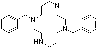 1,8-二苄基-1,4,8,11-四氮杂环十四烷分子结构 (CAS 214078-93-0)