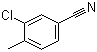 structure of CAS# 21423-81-4, 2-Chloro-4-cyanotoluene