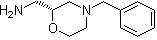 structure of CAS# 214273-17-3, (2R)-4-(苯基甲基)-2-吗啉甲胺