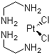 structure of CAS# 21430-85-3, 双(亚乙基二氨)氯化铂(II)