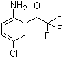 2'-氨基-5'-氯-2,2,2-三氟苯乙酮分子结构 (CAS 214353-17-0)