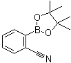 structure of CAS# 214360-48-2, 2-氰基苯基硼酸频哪醇酯