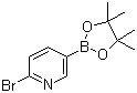 2-溴吡啶-5-硼酸频哪醇酯分子结构 (CAS 214360-62-0)