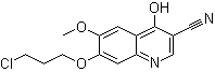 CAS # 214470-66-3, 7-(3-Chloropropoxy)-4-hydroxy-6-methoxyquinoline-3-carbonitrile, 7-(3-Chloropropoxy)-4-hydroxy-6-methoxy-3-quinolinecarbonitrile
