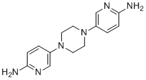 structure of CAS# 2144748-14-9, 5,5'-(哌嗪-1,4-二基)双(吡啶-2-胺)