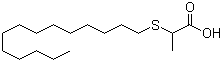 CAS # 214491-16-4, 2-(Tetradecylthio)propanoic acid