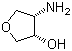 structure of CAS# 214629-29-5, (3S,4S)-4-氨基四氢-3-呋喃醇
