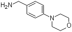 4-吗啉基苄胺分子结构 (CAS 214759-74-7)