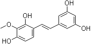 CAS # 214963-17-4, 4-[(1E)-2-(3,5-Dihydroxyphenyl)ethenyl]-2-methoxy-1,3-benzenediol, Verussustilbene