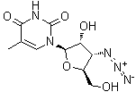 CAS # 215176-58-2, 3'-Azido-3'-deoxy-5-methyluridine