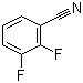2,3-二氟苯腈分子结构 (CAS 21524-39-0)