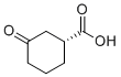 (1r)-3-氧代环己烷羧酸分子结构 (CAS 21531-43-1)