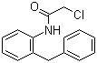 CAS 登录号：21535-43-3, N-[2-(苯基甲基)苯基]-2-氯乙酰胺