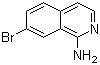 structure of CAS# 215453-53-5, 7-Bromo-1-isoquinolinamine