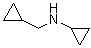 structure of CAS# 215522-80-8, N-Cyclopropylcyclopropanemethanamine