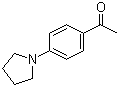 structure of CAS# 21557-09-5, 4'-(1-Pyrrolidino)acetophenone