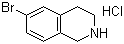 6-溴-1,2,3,4-四氢异喹啉盐酸盐分子结构 (CAS 215798-19-9)