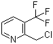 structure of CAS# 215867-86-0, 2-(氯甲基)-3-三氟甲基吡啶