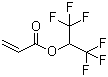structure of CAS# 2160-89-6, 1,1,1,3,3,3-六氟异丙基丙烯酸酯