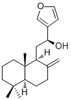 15,16-环氧基-12S-羟基赖百当-8(17),13(16),14-三烯分子结构 (CAS 216011-55-1)