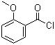 邻甲氧基苯甲酰氯分子结构 (CAS 21615-34-9)