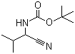 CAS 登录号：216319-90-3, N-[(1S)-1-氰基-2-甲基丙基]-氨基甲酸叔丁酯