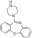 structure of CAS# 21636-40-8, 11-哌嗪基二苯并[b,f][1,4]氧氮杂卓