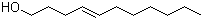 (E)-4-Undecen-1-ol molecular structure (CAS 21676-08-4)