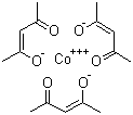 structure of CAS# 21679-46-9, 乙酰丙酮钴(III)