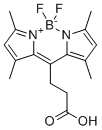 [4-(3,5-Dimethyl-1H-pyrrol-2-yl-κN)-4-(3,5-dimethyl-2H-pyrrol-2-ylidene-κN)butanoato](difluoro)boron molecular structure (CAS 216961-95-4)