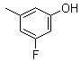 3-氟-5-甲基苯酚分子结构 (CAS 216976-31-7)