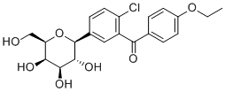 structure of CAS# 2169998-23-4, Dapagliflozin Keto Impurity