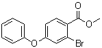 2-溴-4-苯氧基苯甲酸甲酯分子结构 (CAS 2170880-59-6)