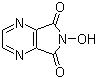 N-羟基-2,3-吡嗪二甲酰亚胺分子结构 (CAS 21715-98-0)