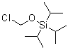 (氯甲氧基)三(异丙基)硅烷分子结构 (CAS 217300-17-9)