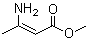 (Z)-3-氨基巴豆酸甲酯分子结构 (CAS 21731-17-9)