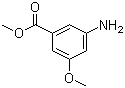 3-氨基-5-甲氧基苯甲酸甲酯分子结构 (CAS 217314-47-1)