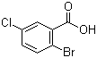 structure of CAS# 21739-93-5, 2-溴-5-氯苯甲酸