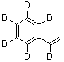 structure of CAS# 217501-55-8, 苯乙烯-alpha,2,3,4,5,6-d<sub>6</sub>