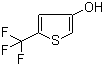 structure of CAS# 217959-45-0, 5-Trifluoromethyl-3-hydroxythiophene