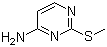 structure of CAS# 2183-66-6, 2-甲巯基-4-氨基嘧啶