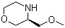 structure of CAS# 218595-25-6, (S)-3-(甲氧甲基)吗啉盐酸盐