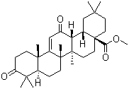 3,12-二氧代齐墩果-9(11)-烯-28-酸甲酯分子结构 (CAS 218600-50-1)