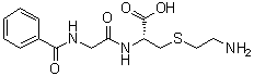 CAS # 219137-68-5, N-Benzoylglycyl-S-(2-aminoethyl)-L-cysteine