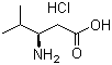 structure of CAS# 219310-09-5, (3R)-3-氨基-4-甲基戊酸盐酸盐