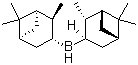 (-)-二异松蒎基硼烷分子结构 (CAS 21932-54-7)