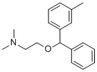 structure of CAS# 21945-86-8, O-去甲基-m-甲基奥芬那君
