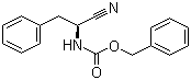 CAS # 21947-21-7, (S)-N-Cbz-Phenylalaninenitrile, N-[(1S)-1-Cyano-2-phenylethyl]carbamic acid benzyl ester