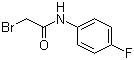 structure of CAS# 2195-44-0, 2-溴-N-(4-氟苯基)乙酰胺