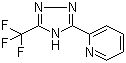 structure of CAS# 219508-27-7, 3-(Trifluoromethyl)-5-(2-pyridyl)-1,2,4-triazole